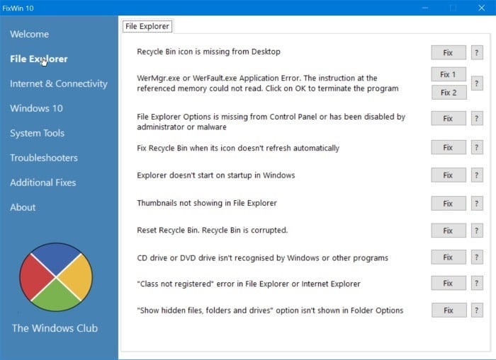 10 free tools to repair Windows 10 pic8