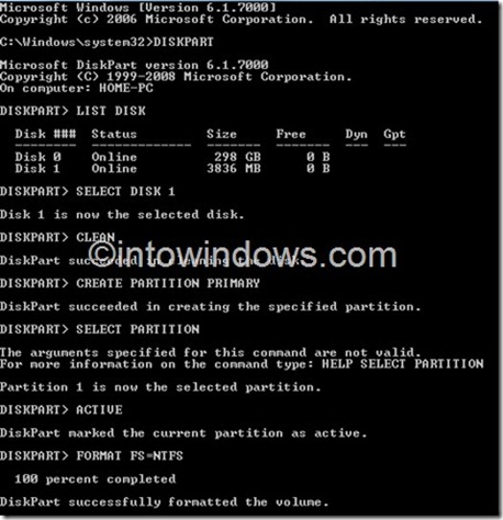 Bootable USB