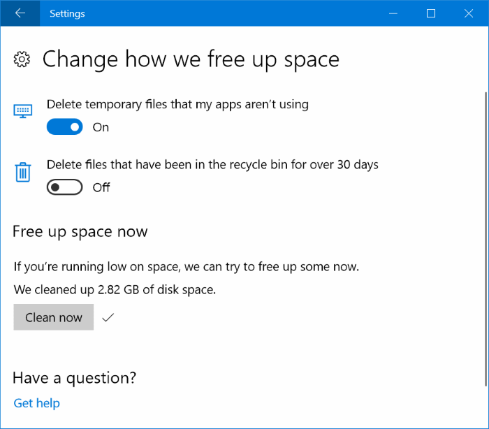 16 ways to free up drive space in windows 10 pic14