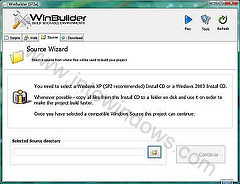 Create Windows XP live cd step4