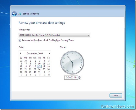 reinstall windows 7 step12