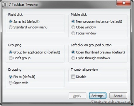 7 Free Tools To Tweak and Customize Windows 7 Taskbar pic1