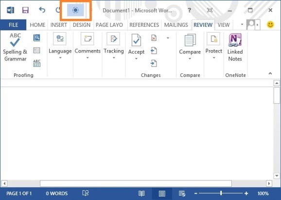 Activate Touch Mode In Office