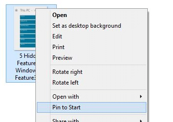 Add Pin to Start to All File Types Windows 8.1