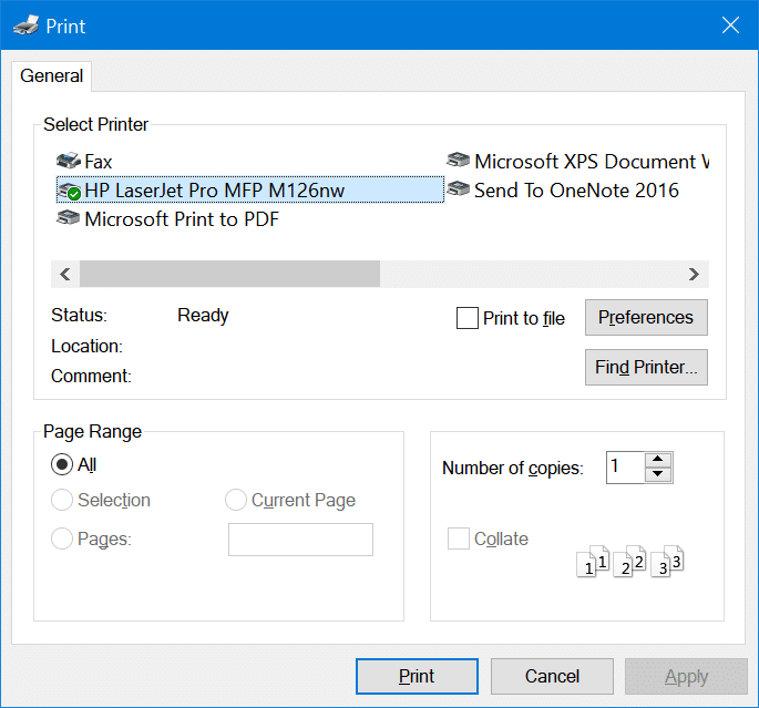 Add wireless printer to Windows 10 PC (7)