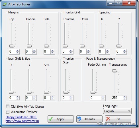 Alt Tab Tuner