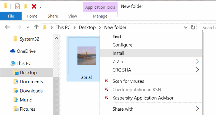 Apple TV Aerial Screen Saver for Windows 10 or 7