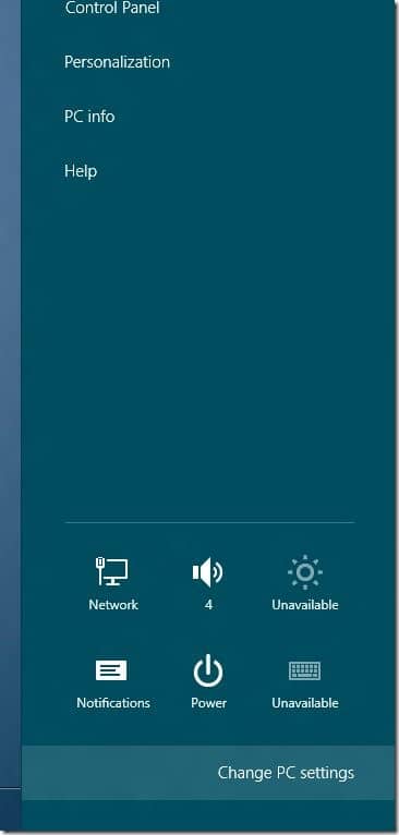 Automatically Adjust Screen Brightness In Windows 8 Step2