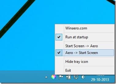Automatically Change Start Screen Background Color In Windows 8.1 Picture1