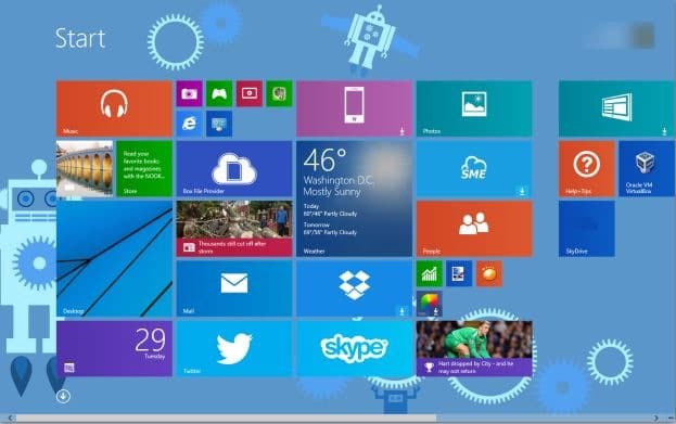 Automatically Change Start Screen Background Color In Windows 8.1