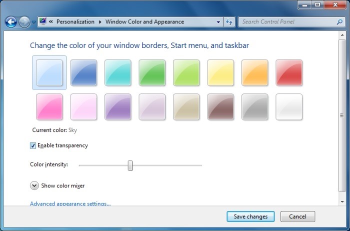 Automatically turn aero on or off step5