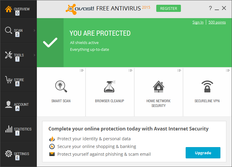 Avast Free for Windows 10
