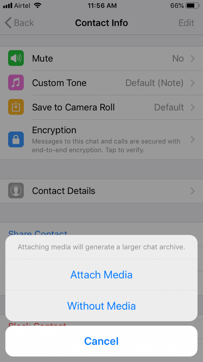 Backup WhatsApp chat history from iPhone to Windows 10 PC pic2.1