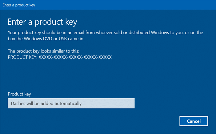 Backup Windows 10 activation