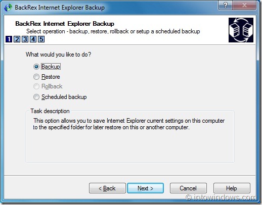 Backup Intent Explorer Passwords