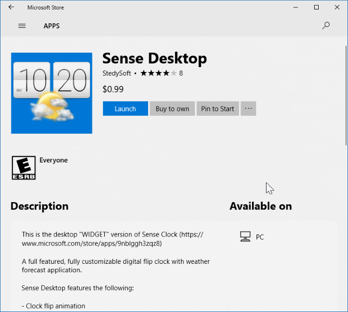 best desktop clock for Windows 10