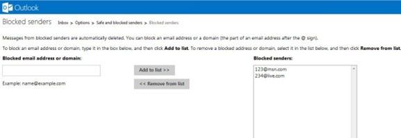 Block Email Address In Outlook Step5
