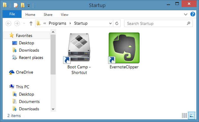 Boot Camp Icon missing from taskbar system tray step6