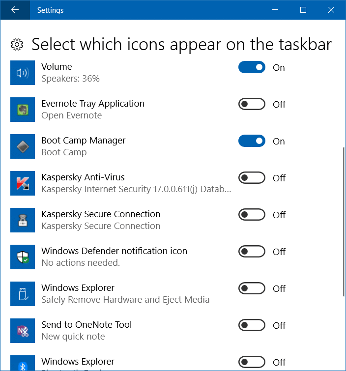 boot camp missing Windows 10