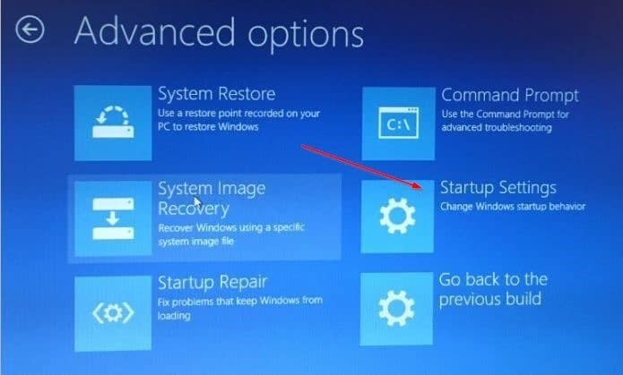 Boot Windows in safe mode when not booting step5