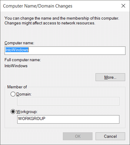 Change Computer Name in Windows 10 pic4