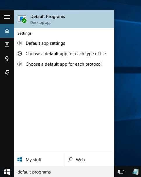Change Default Browser In Windows 10 step6