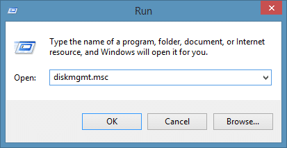 Change Drive Letter in Windows 8.1 Step1