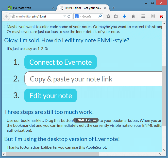 Change Evernote Background Color Step2