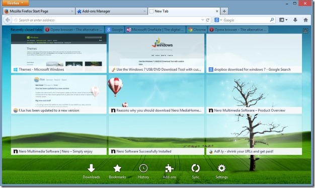 Change Firefox New Tab Page Background Picture2