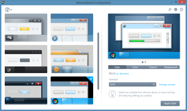 Change Folder Background In Windows 8.1 Using WindowBlinds Step5