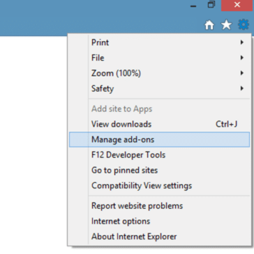Change Internet Explorer Search Provider to Google Step1