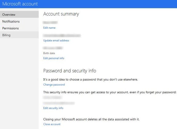 Change Outlook Account Password Step3