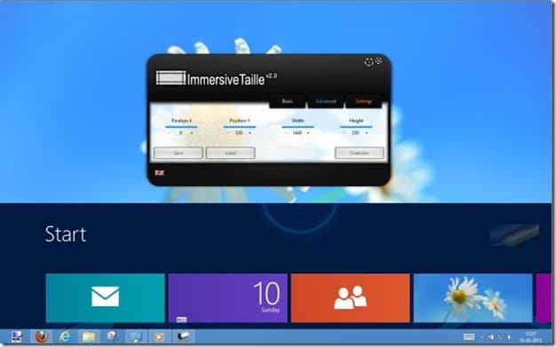 Change Start Screen Height And Width Picture1