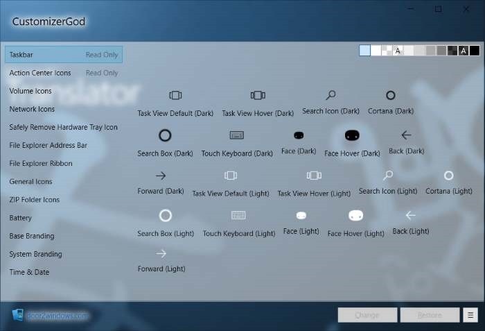 Change Windows 10 icons pic3