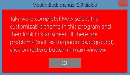 Change Windows 8 Start Screen Background Step6