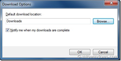 Change Internet Explorer 9 Default Download Location step5