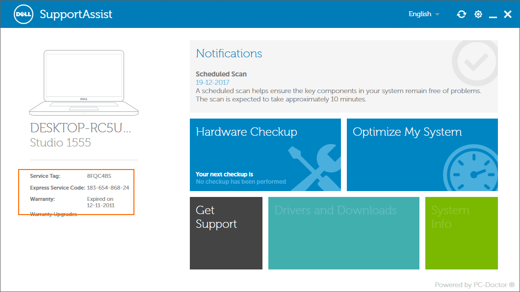 Check dell laptop warranty status online pic3