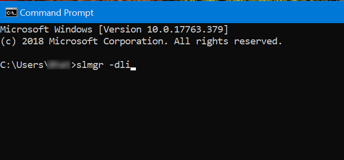 Check if Windows 10 license type is retail, oem or volume pic1