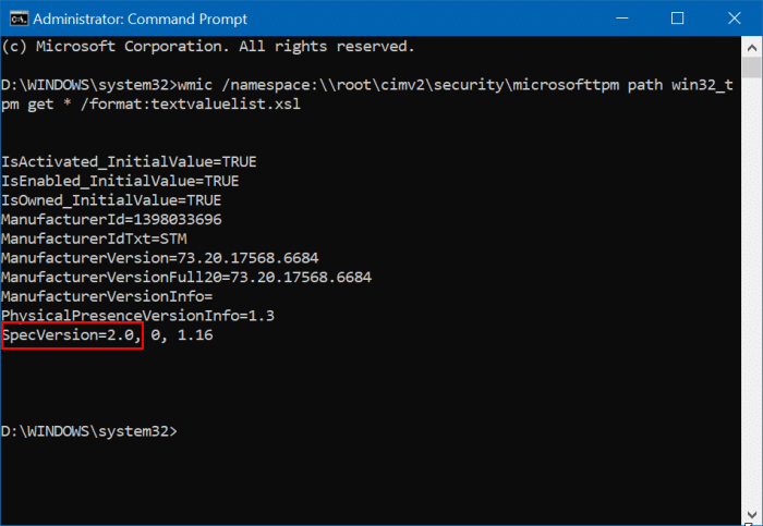 Check if your PC has TPM (7)