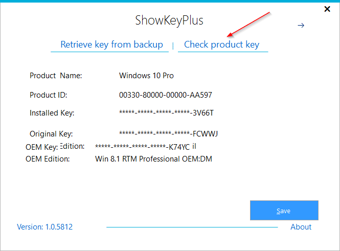 Check version and edition of Windows a product key belongs to pic1