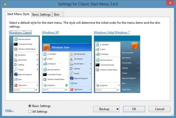 Classic Shell Start Menu