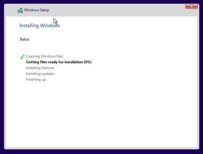 Clean install Windows 10 Step12