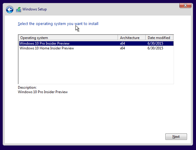 Clean install Windows 10 Step6