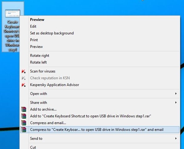 Clean up context menu by enabling cascading menu for Winrar picture1
