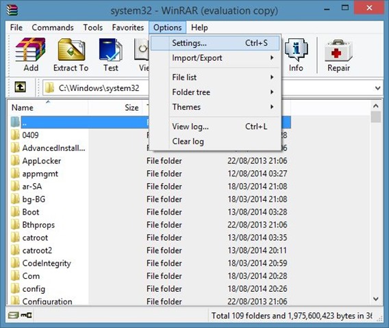 Clean up context menu by enabling cascading menu for Winrar picture2
