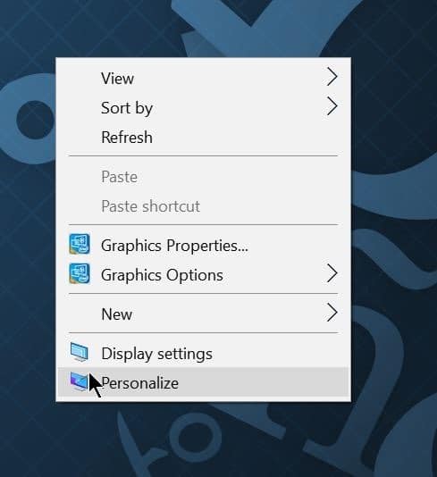 Clear jump list in Windows 10 step1