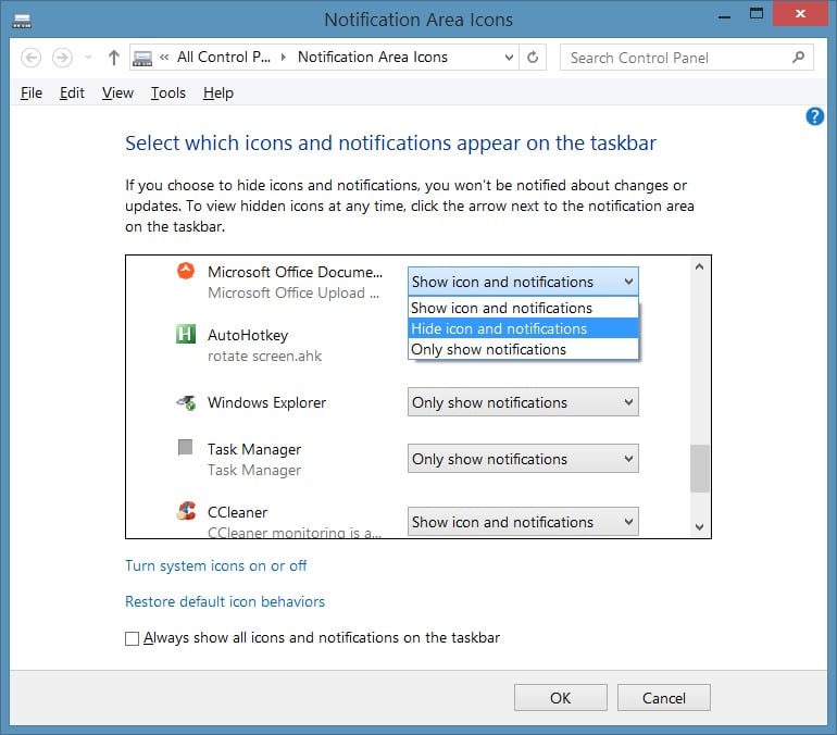 Completely Disable Microsoft Office Upload Center step2