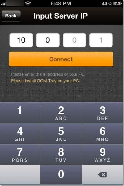 Control GOM Media Player from Phone Picture7