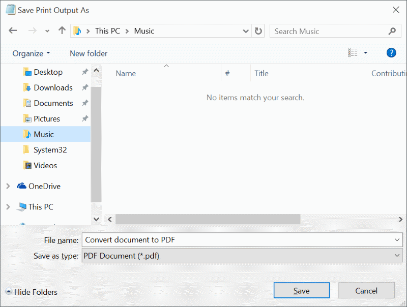 Convert Documents To PDF In Windows 10 Without Third Pary Tools pic9