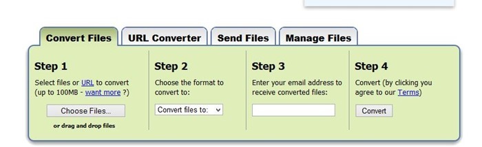 Convert RAR to Zip online zamzar